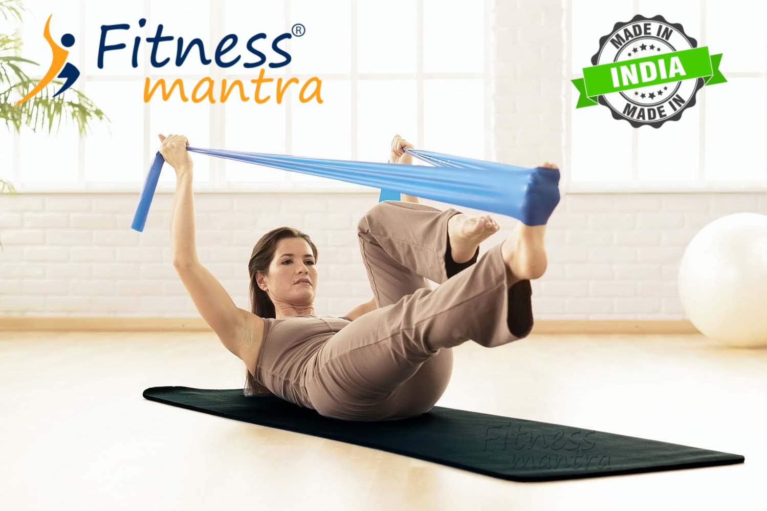 Fitness Mantra Yoga Mat for Gym Workout and Yoga Exercise